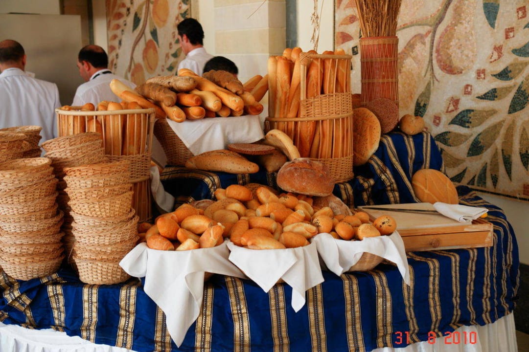 Frühstück Brotauswahl Steigenberger Marhaba Thalasso Hammamet