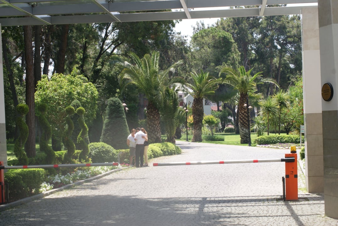 Einfahrt zum Hotel Arcanus Hotels Sorgun