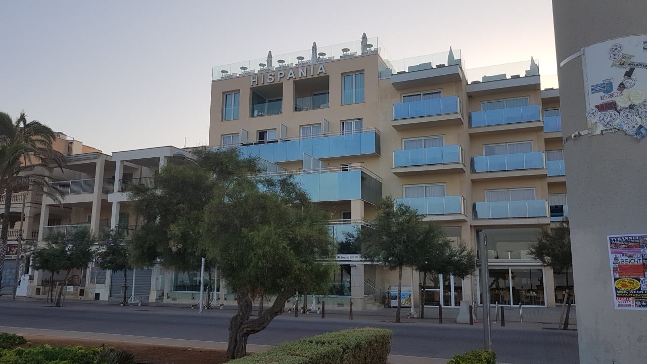 Außenansicht Hotel Hispania