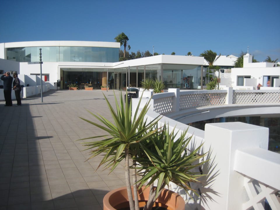 Lobby von Pool aus Hotel Las Costas