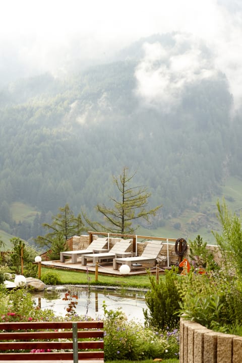 Gartenanlage Alpengasthof Grüner