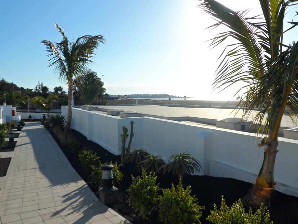 Blickrichtung Trimmpfad Hotel Las Costas