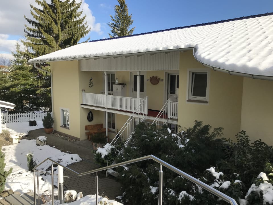 Außenansicht Ferienhaus Allgäuvilla