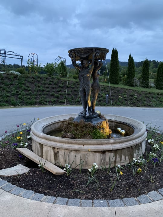 Gartenanlage Spirit & SPA Hotel Birkenhof am Elfenhain