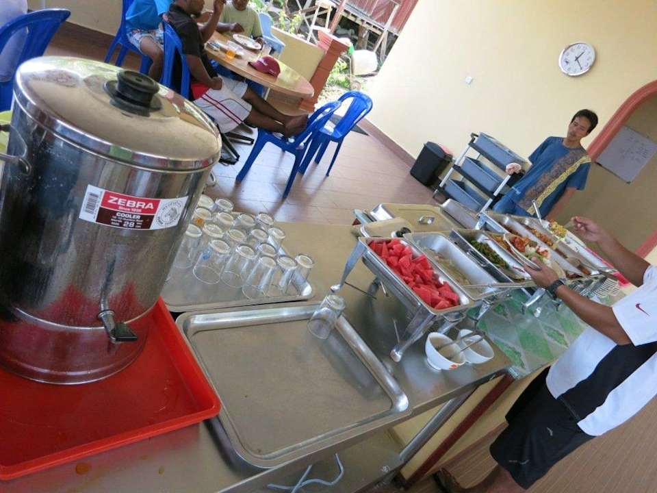 Mittagessen Island Reef Resort