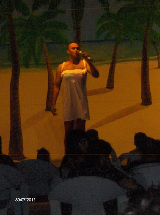 Animation am Abend Mahdia Beach & Aquapark