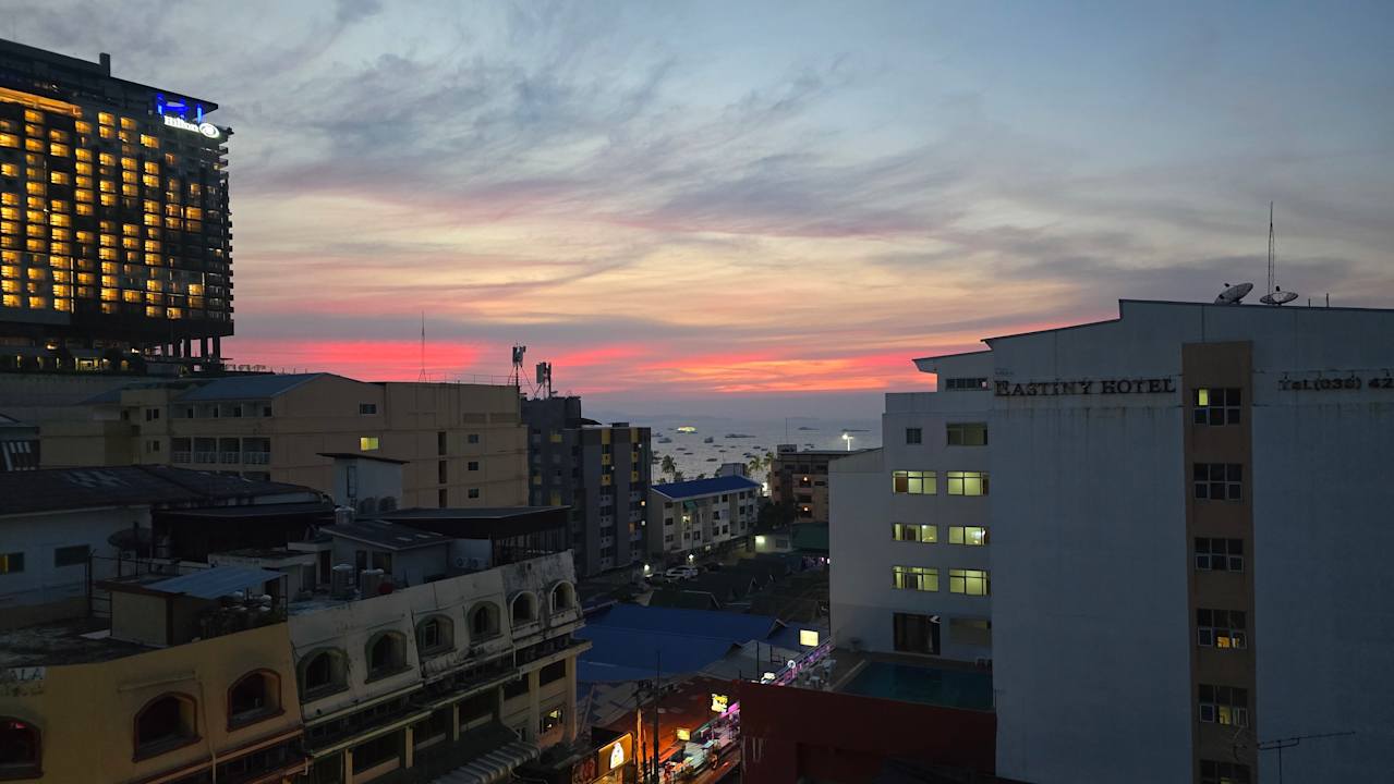 Ausblick Blackwoods Hotel Pattaya