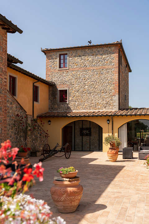 Außenansicht Hotel Casolare le Terre Rosse