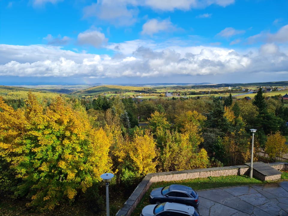 Ausblick Hotel Lugsteinhof