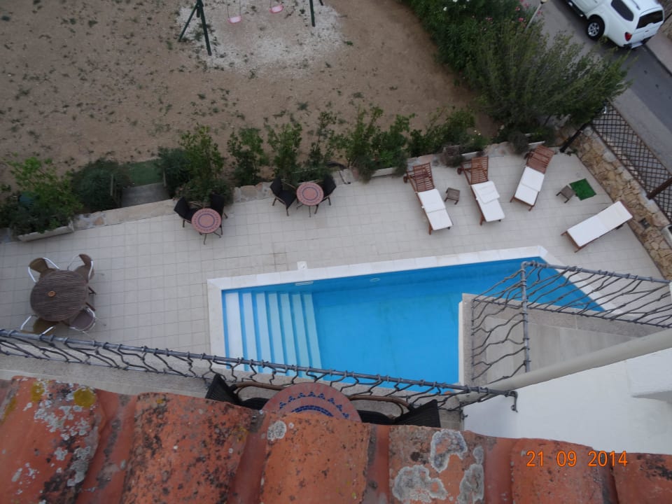 Pool (nicht einladend) Hotel Dolce Vita