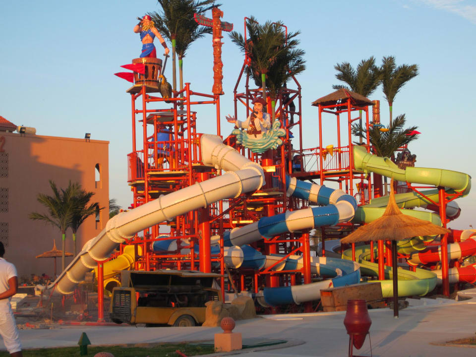 Neue Kinderrutschen Pickalbatros Aqua Park Resort - Hurghada