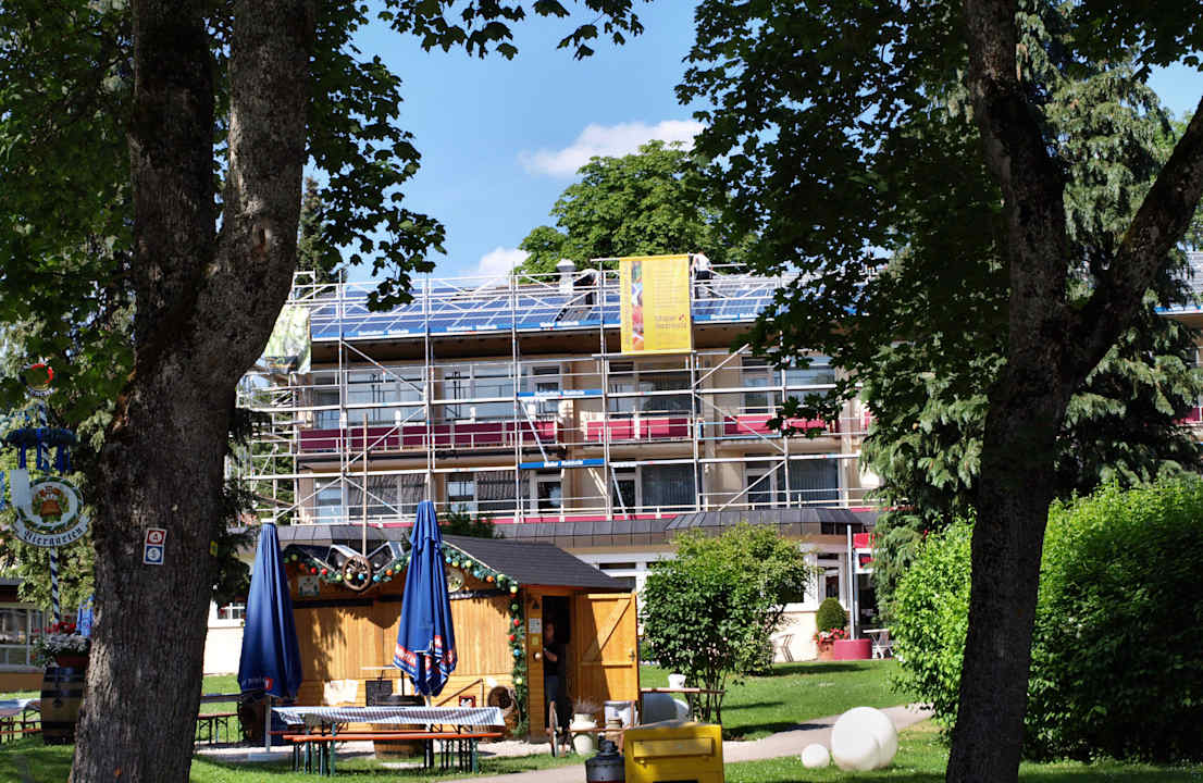 Dacherneuerrung Hotel am SoleGarten