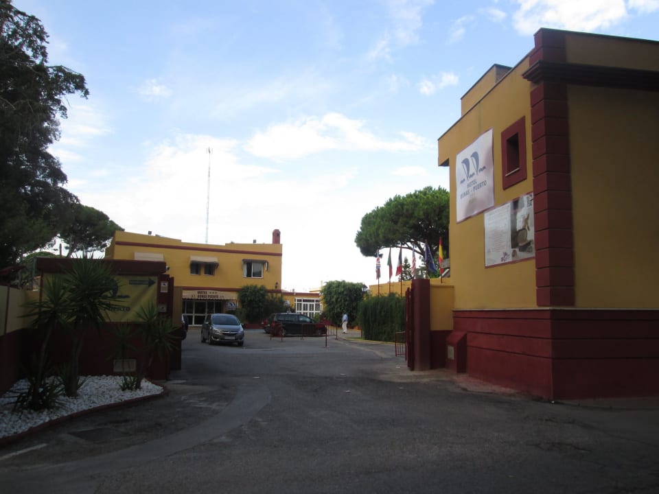 Eingangsbereich Bungalowanlage Hotel Dunas Puerto