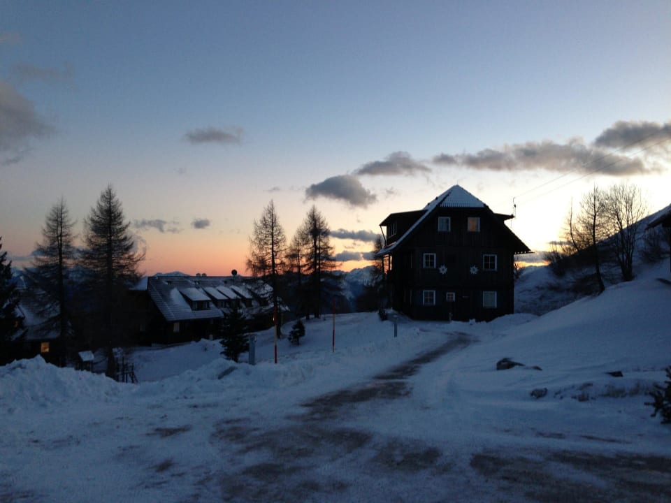 Blick auf die Chalets Mountain Resort Feuerberg