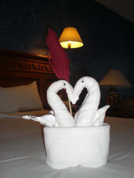 Kleine Aufmerksamkeit der Zimmermädchen Sandos Playacar Beach Resort