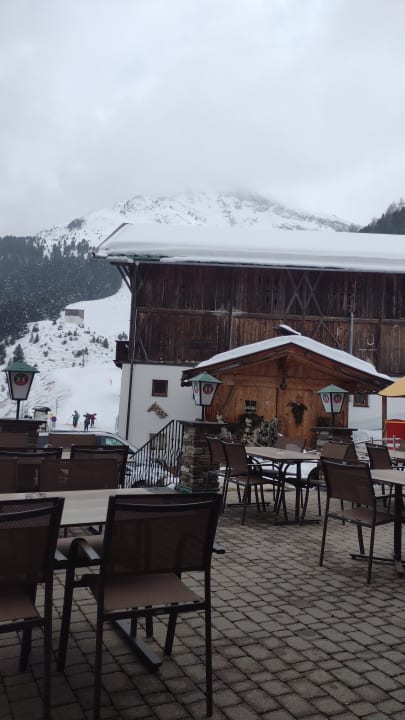 Ausblick Alpengasthof Pension Praxmar