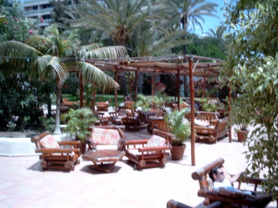 Sitzecke draussen Gran Canaria Princess