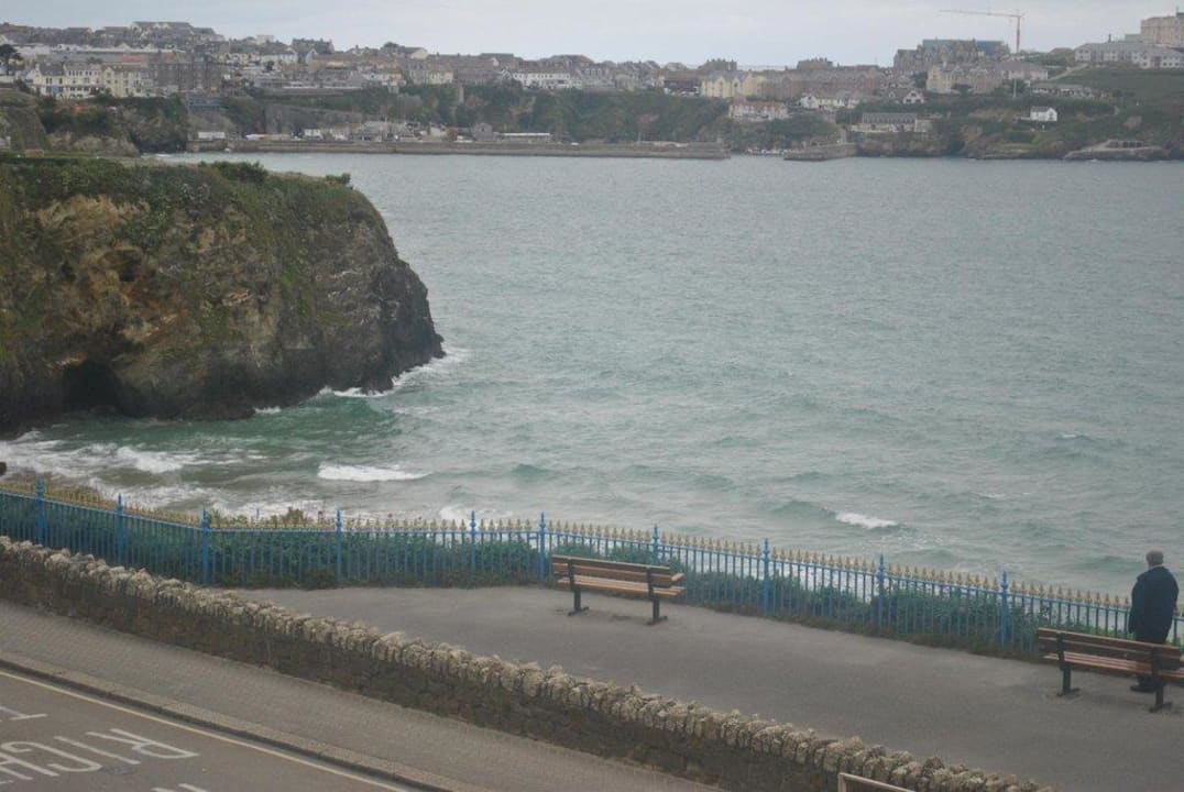 Ausblick auf die Flut Hotel Bristol
