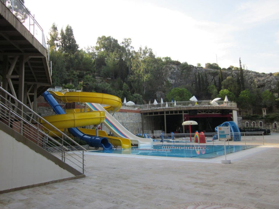 Rutschen, Animationsbühne Ladonia Hotels Adakule