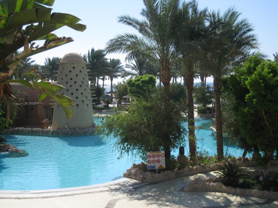 Blick auf einen Teil des Pools Grand Makadi
