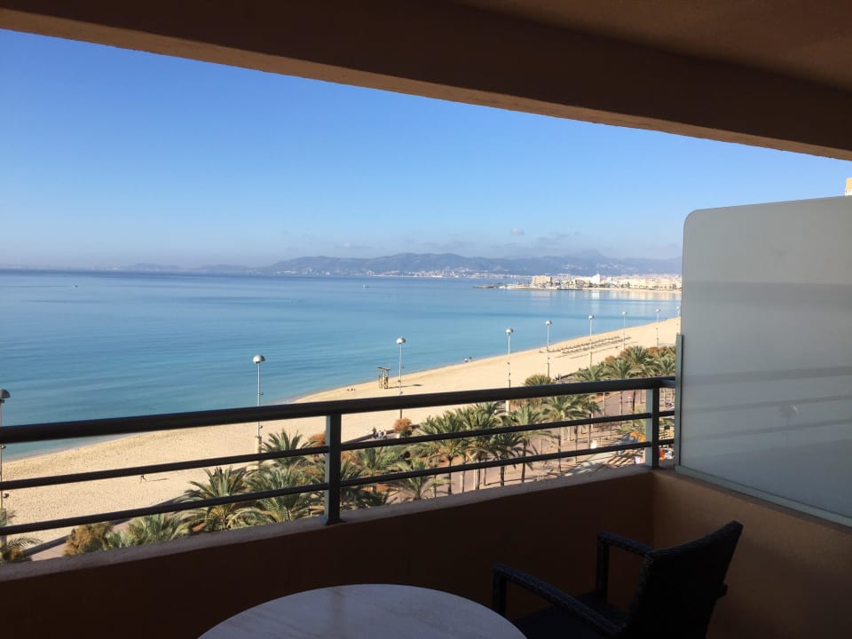 Blick vom Zimmer! Herrlich! allsun Hotel Pil-lari Playa