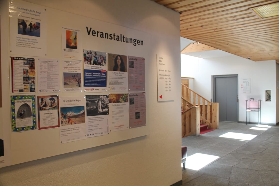 Teil der Lobby vom Laudinella Hotel Laudinella