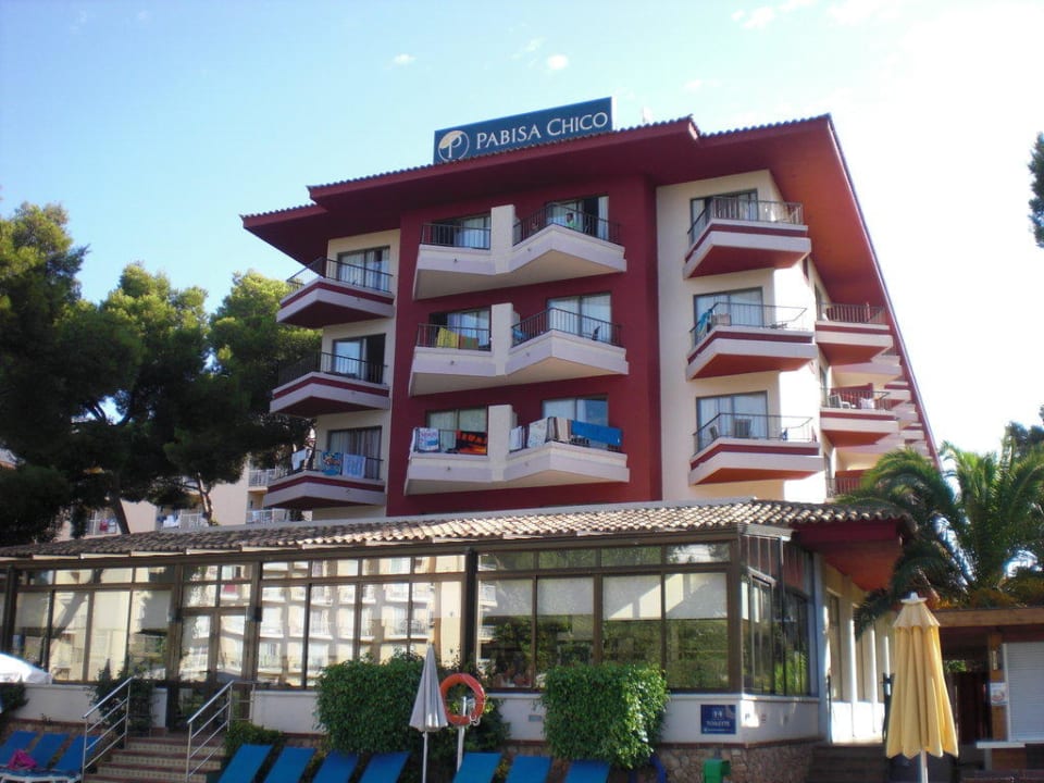 Hotel von außen Hotel Pabisa Chico
