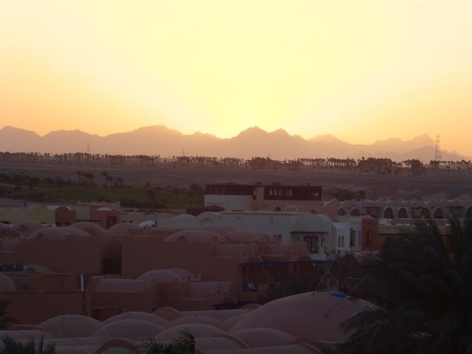 Sonnenuntergang vom Tower aus Iberotel Makadi Beach