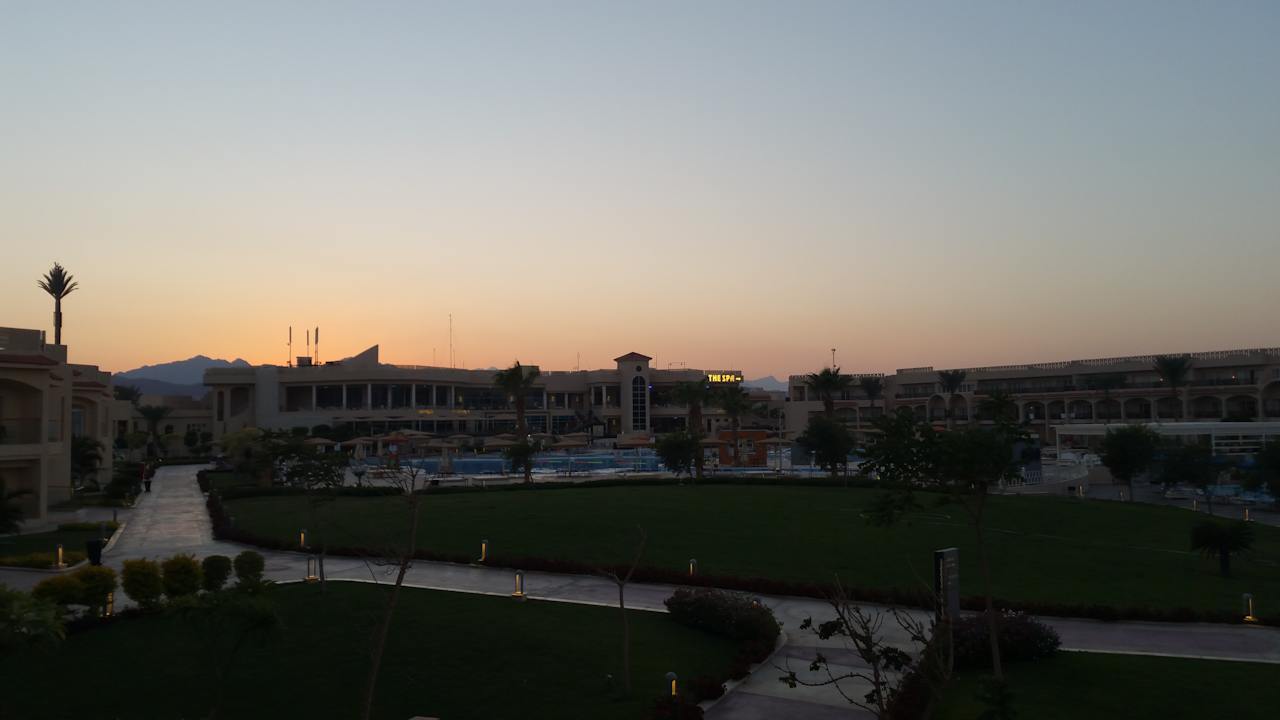Ausblick Pickalbatros Royal Moderna Resort-Sharm El Sheikh