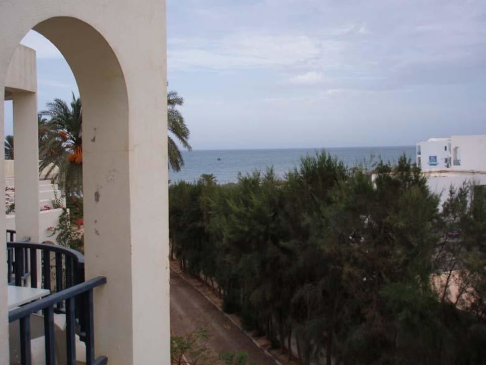 Blick vom Balkon Zimmer 442 Hotel Eden Star