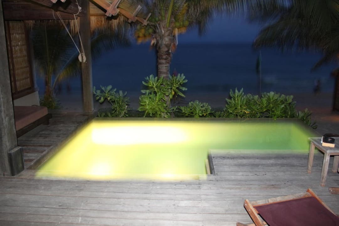 Ocean Pool Villa - Pool bei Nacht Anantara Rasananda Koh Phangan -  Villas