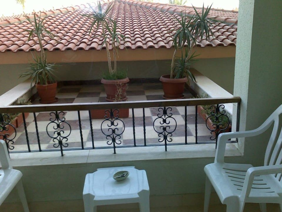 Ausblick aus dem Zimmer 1116 Pickalbatros Dana Beach Resort - Hurghada