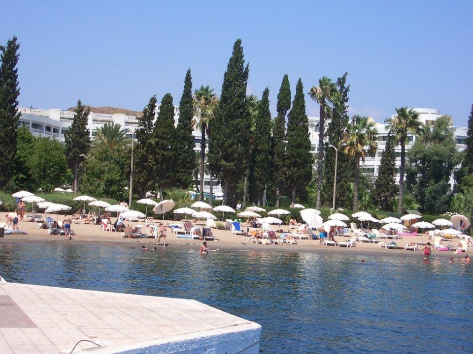 Strand vom Steg aus TUI BLUE Grand Azur