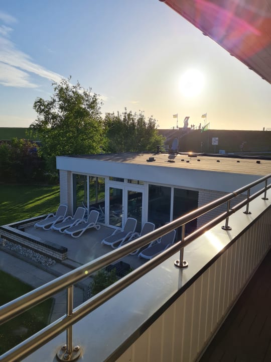 Ausblick Hotel Am Friesenstrand