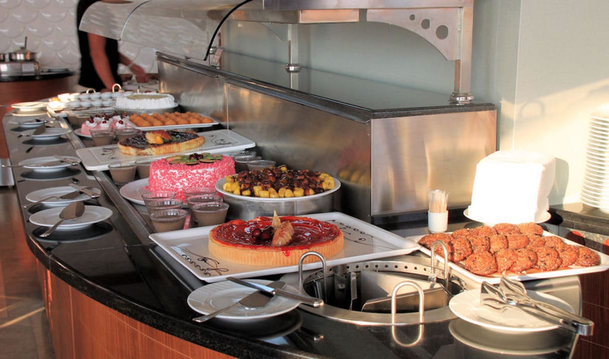 Das reichhaltige und leckere Buffet Hotel Grand Side
