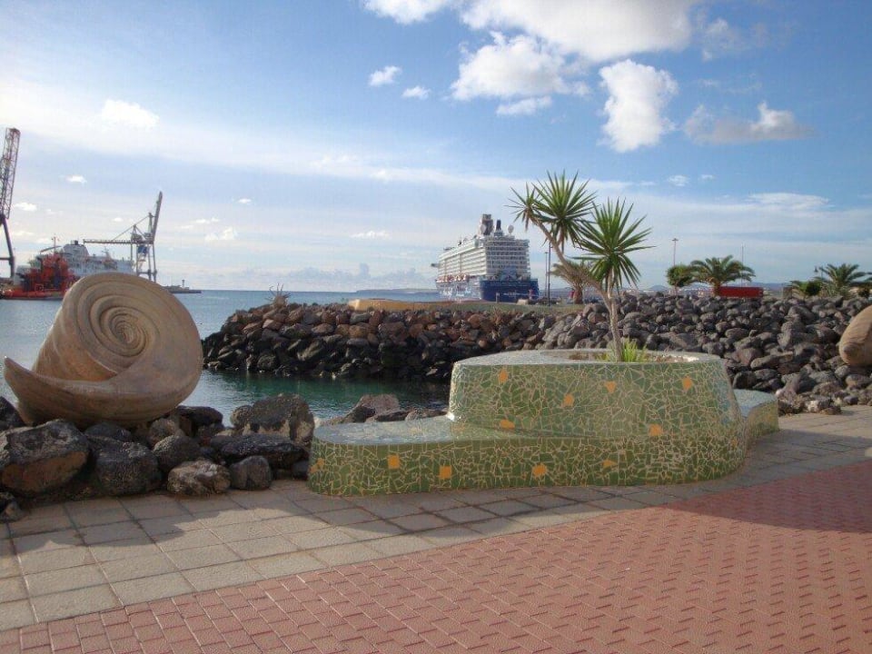 Die Promenade quasi vor dem Hotel JM Puerto Rosario