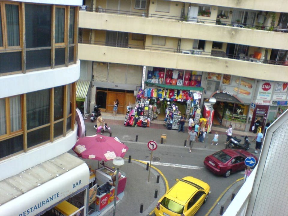 Ausblick vom Balkon 2 Hotel Alhambra