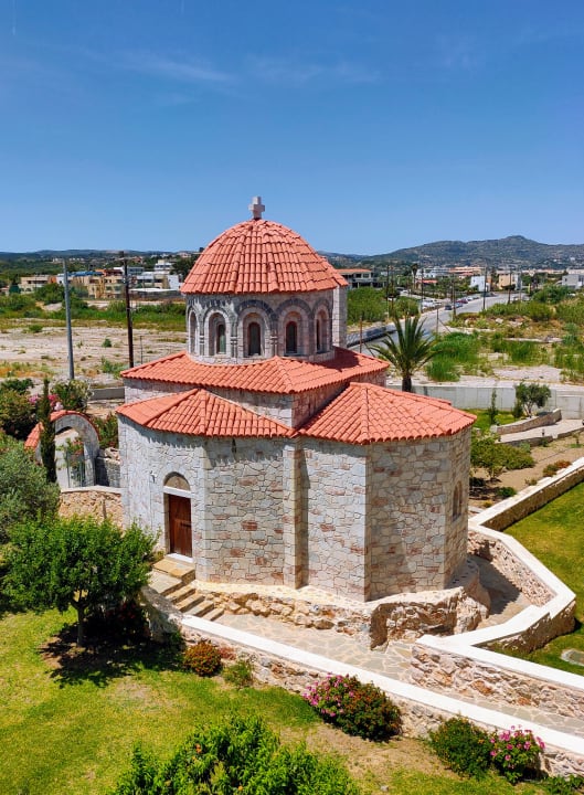 Gartenanlage Myrina Beach Hotel