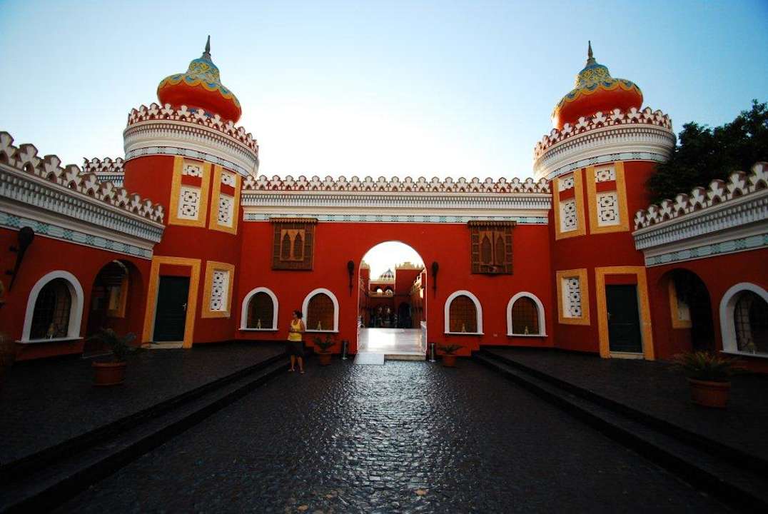 Eingangsbereich Pickalbatros Alf Leila Wa Leila Resort - Neverland Hurghada