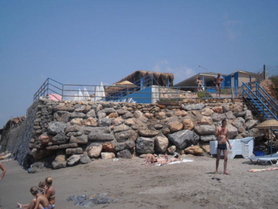 Blick vom Strand Club Hotel Anjeliq