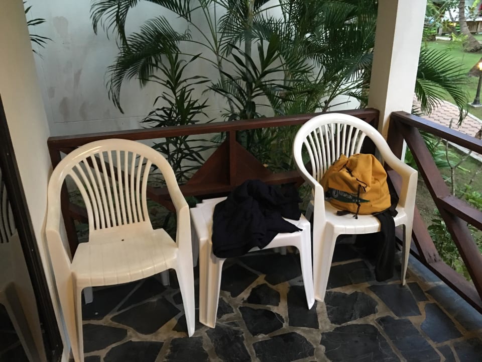 Terrasse The Noble House Beach Resort