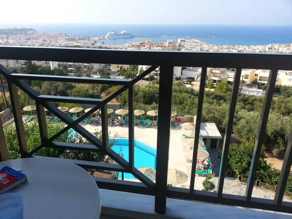 Blick vom Balkon Hotel Forest Park