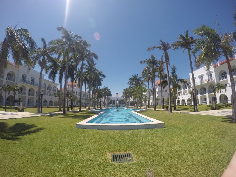 Gartenanlage Hotel Riu Palace Mexico
