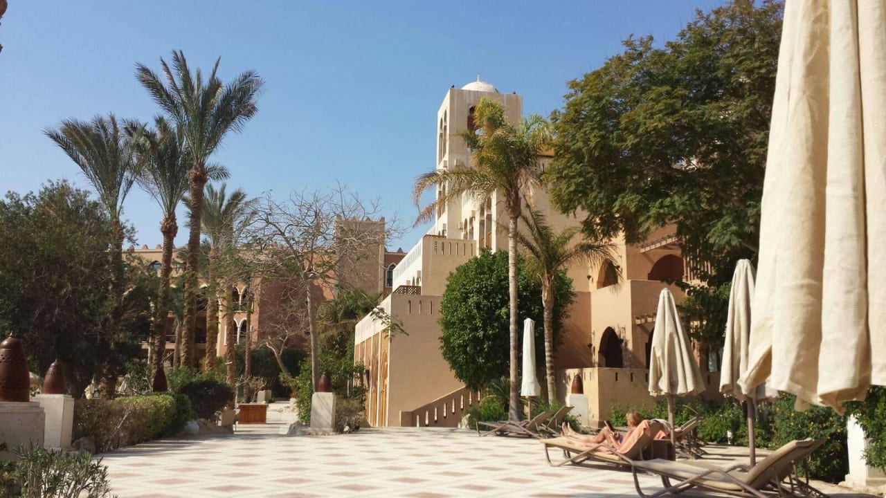 Weg zur Lobby Makadi Palace