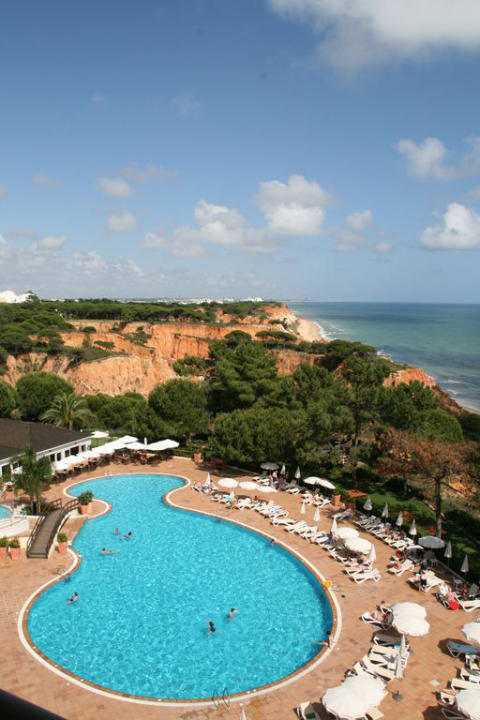 Blick aus Zimmer 5. Stock PortoBay Falésia