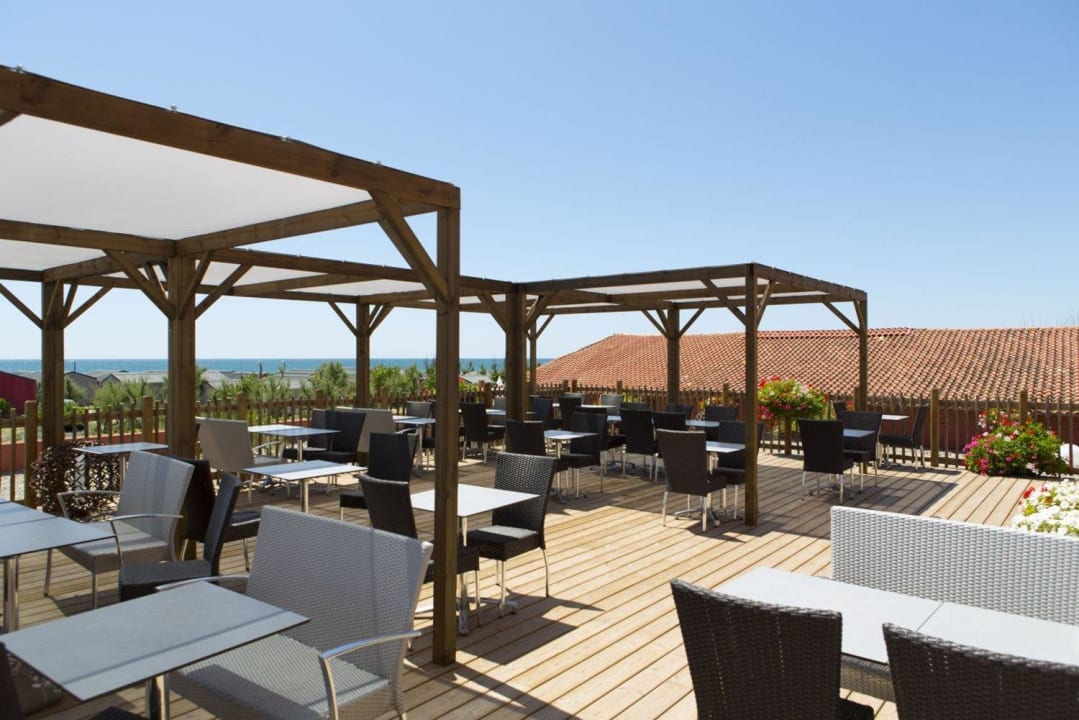 Restaurantterrasse Camping Beach Garden Camping & Bungalows Beach Garden