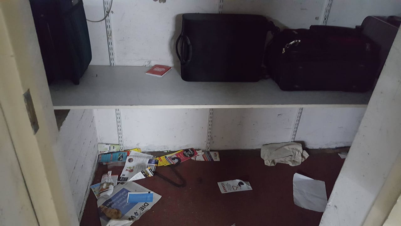 Gepäckaufbewahrungsraum Tiefgarage Hotel Delta Berlin