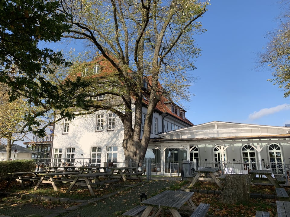 Außenansicht Hotel Zollenspieker Fährhaus