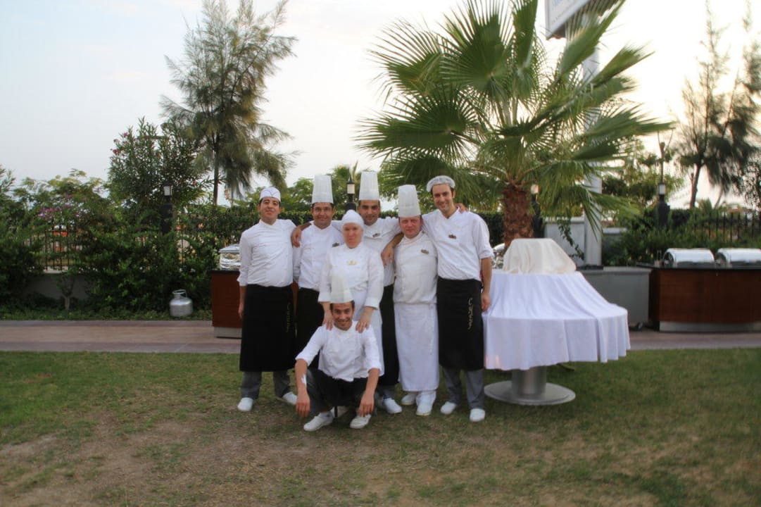 Köche am Gala Abend Sunis Evren Beach Resort Hotel & Spa