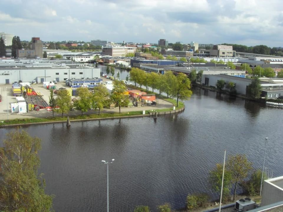 Ausblick vom Zimmer im 7. Stock Mercure Hotel Amsterdam City